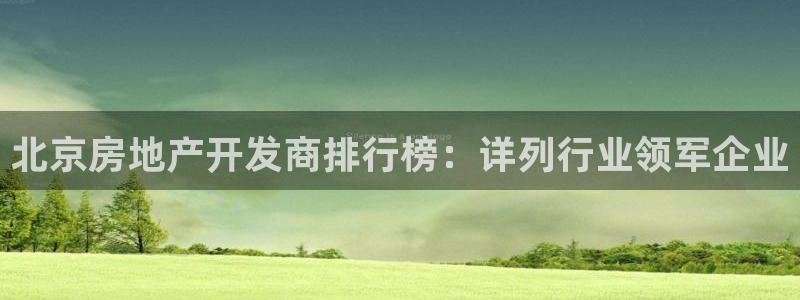 永利集团董事长什么级别